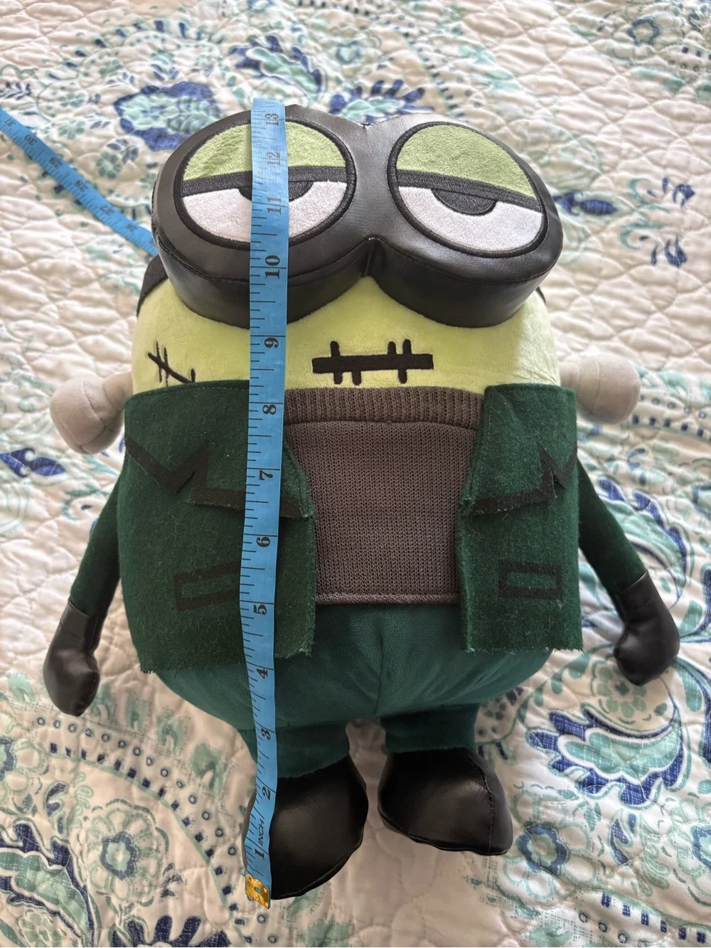 Green Minion Frankenstein Kids Costume Plush - Brand Unknown